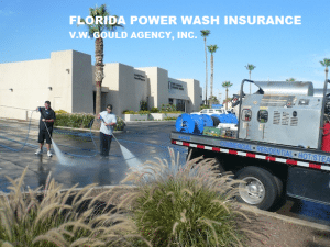 FLORIDA POWER WASH INSURANCE